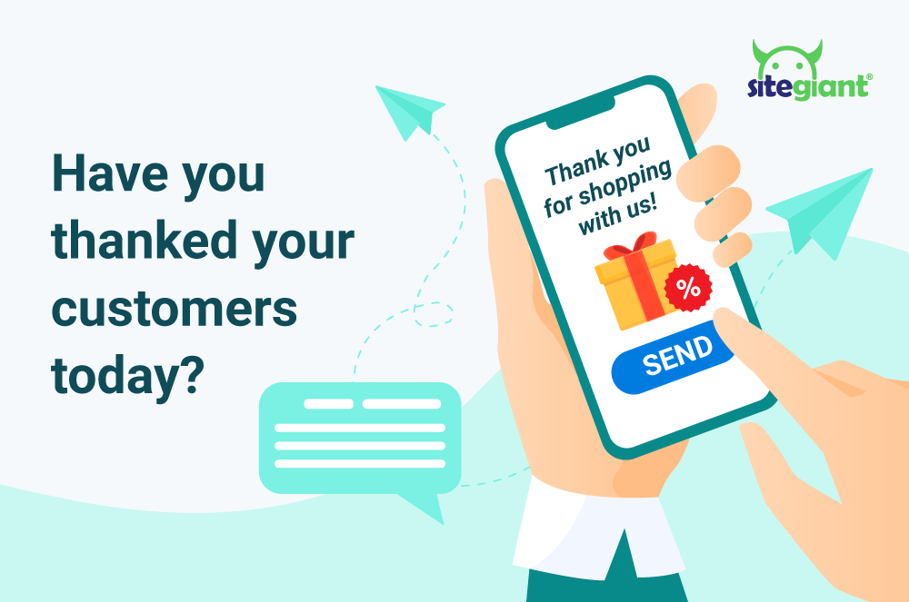 thank your customers